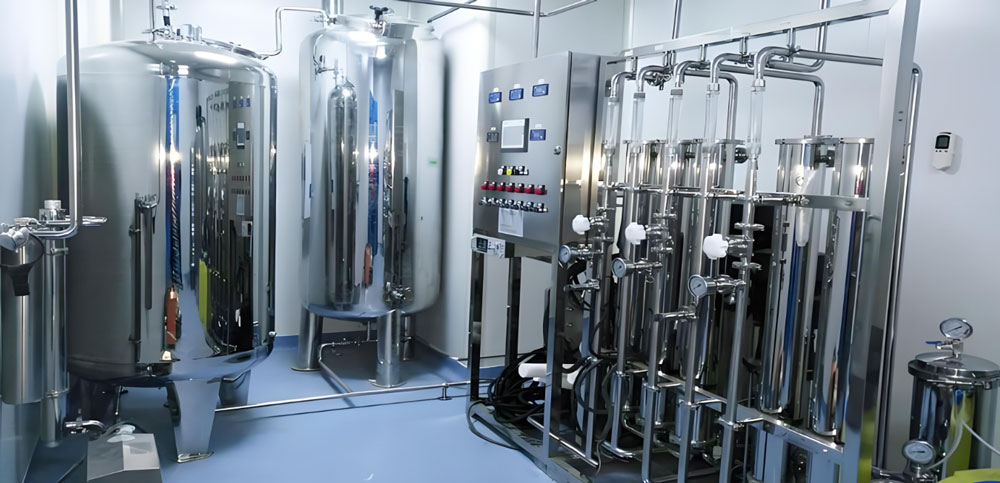 نظام تنقية المياه الصيدلانية pharmaceutical purified water system