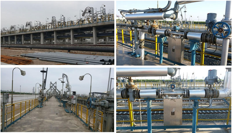 Coriolis flow meter used in oil and gas industry