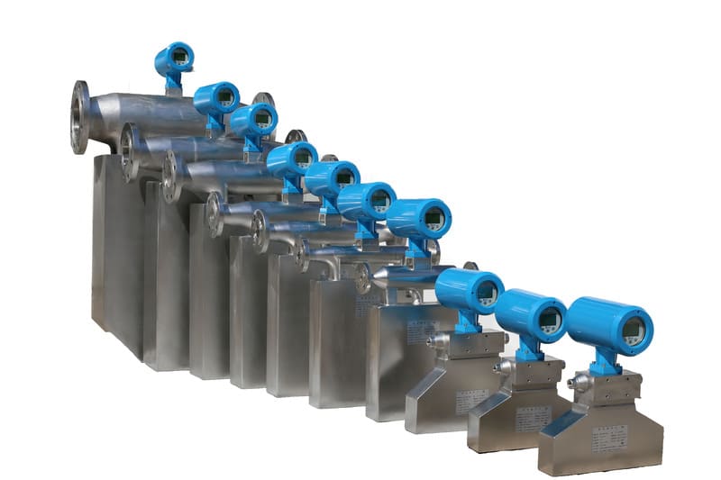 أنواع مختلفة من مقاييس تدفق كوريوليس different coriolis flow meter typpes