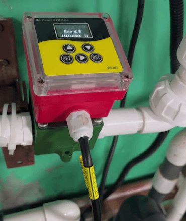 ml/min acid flow measurement