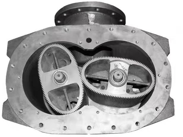 مقياس تدفق الإزاحة الإيجابية Positive displacement flowmeter