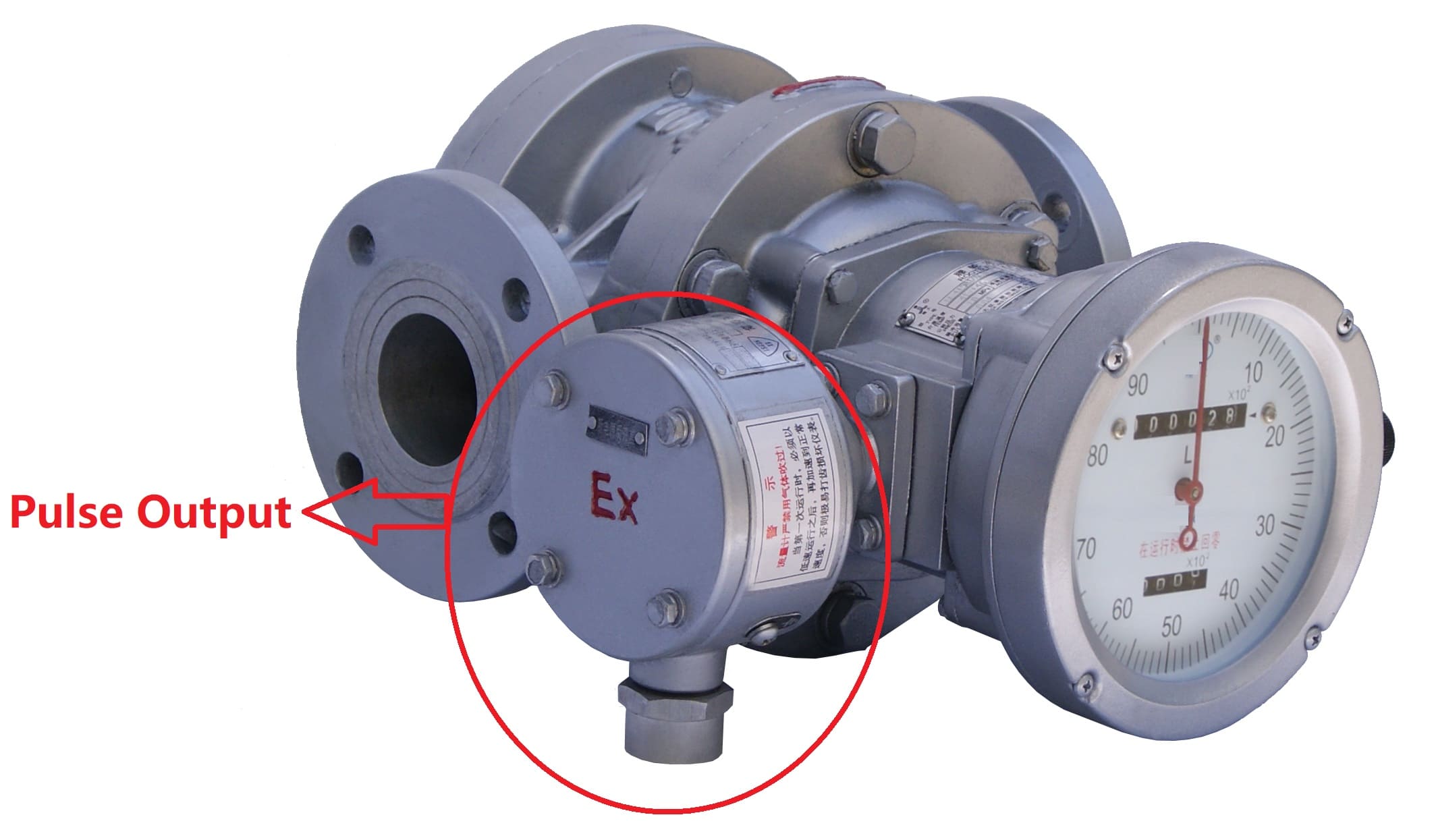 مقياس تدفق PD بمخرج نبضي pulse output PD flow meter