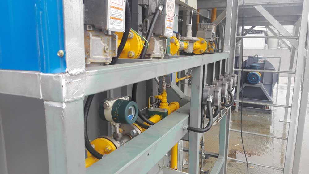 قياس تدفق الغاز الطبيعي Natural gas flow measurement