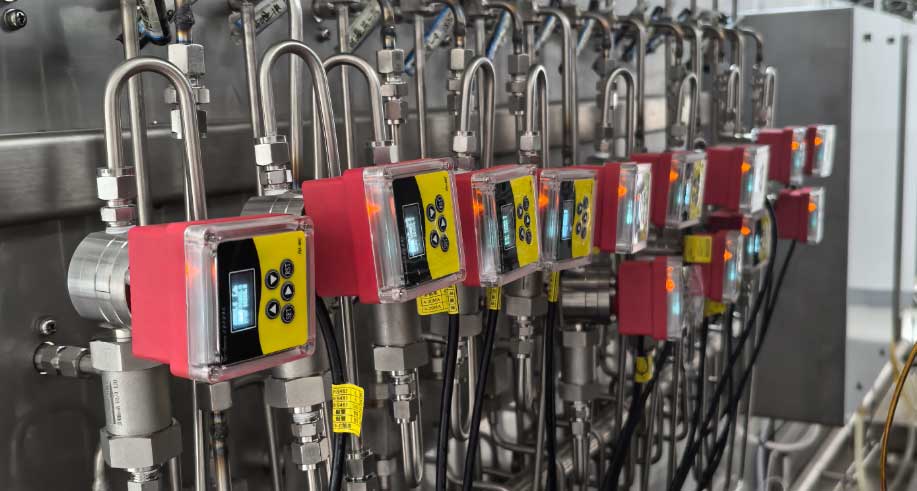 Low flow chemical dosing flow meter