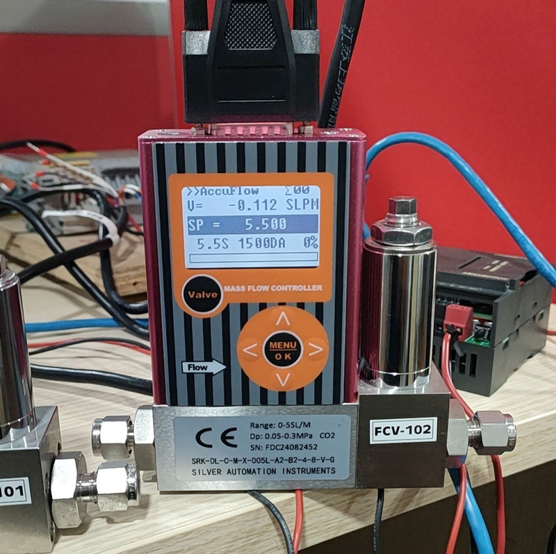 مقياس تدفق الغاز الصغير